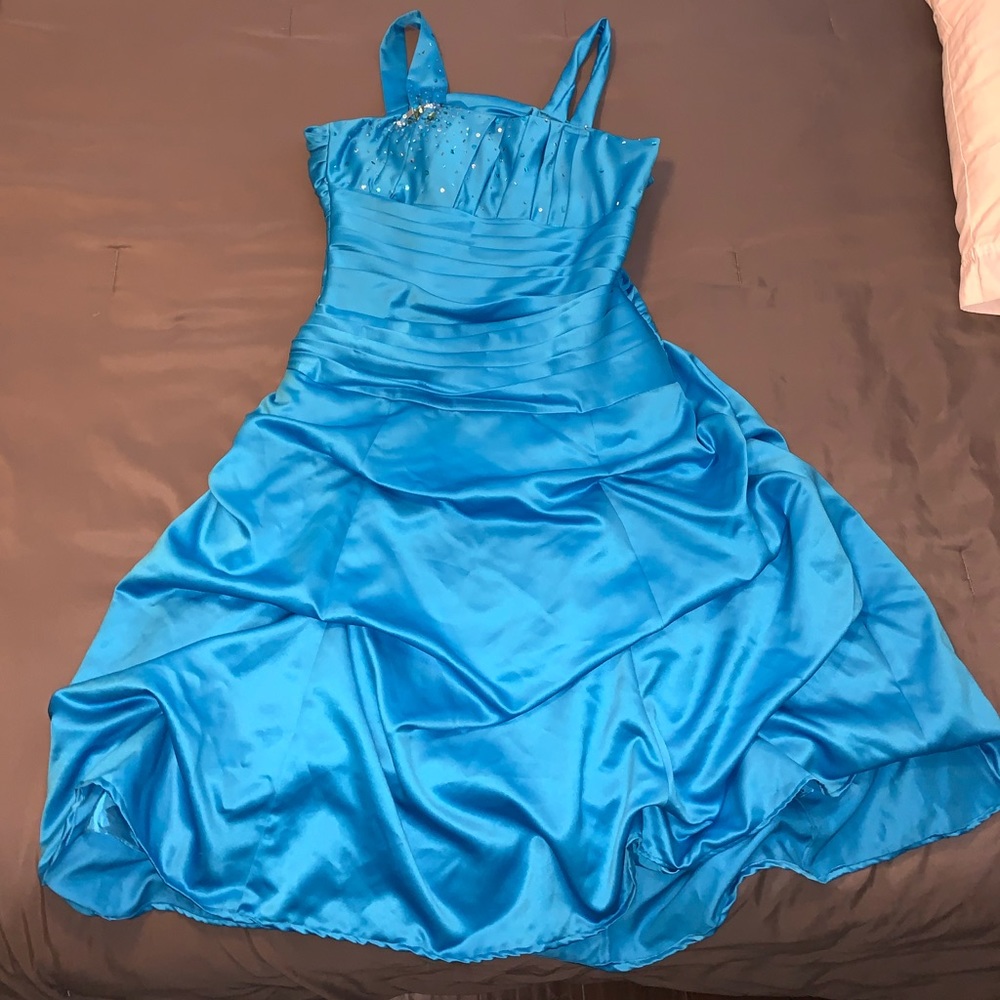 80’s party dress - teal